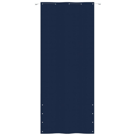 vidaXL Balkonscherm 100x240 cm oxford stof blauw afbeelding2 - 1