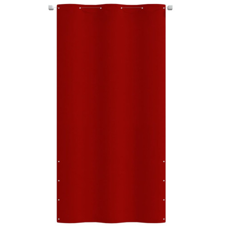 vidaXL Balkonscherm 120x240 cm oxford stof rood afbeelding2 - 1