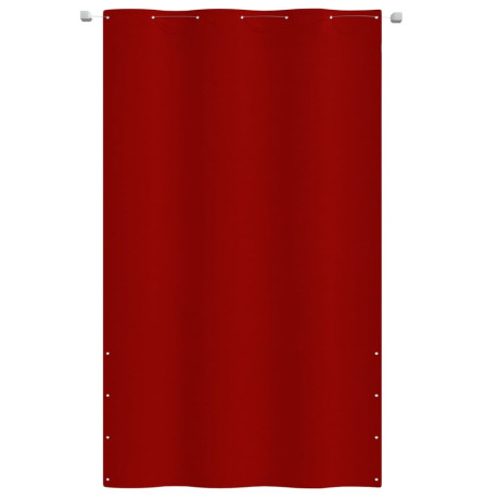 vidaXL Balkonscherm 140x240 cm oxford stof rood afbeelding2 - 1