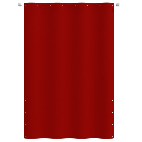 vidaXL Balkonscherm 160x240 cm oxford stof rood afbeelding2 - 1