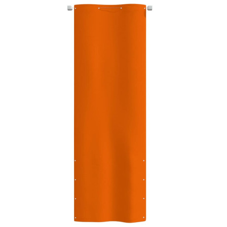vidaXL Balkonscherm 80x240 cm oxford stof oranje afbeelding2 - 1