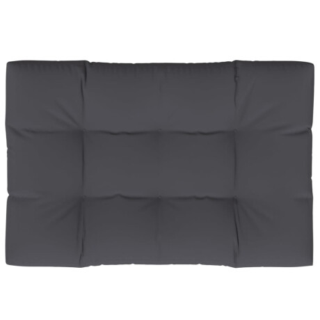 vidaXL Palletkussen 120x80x12 cm stof antracietkleurig afbeelding2 - 1