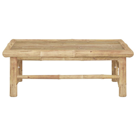 vidaXL Tuintafel 65x65x30 cm bamboe afbeelding2 - 1