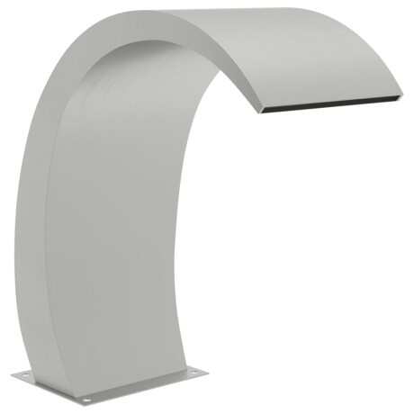 vidaXL Zwembadfontein met LED's 22x60x70 cm roestvrij staal 304 afbeelding2 - 1
