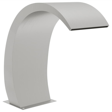 vidaXL Zwembadfontein 22x60x70 cm roestvrij staal 304 afbeelding2 - 1