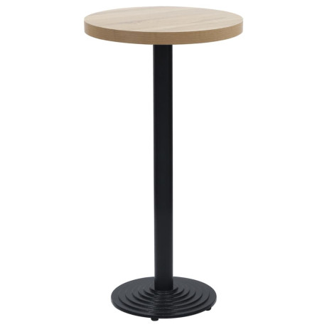 vidaXL Bistrotafelpoot Ø43x107 cm gietijzer zwart afbeelding2 - 1