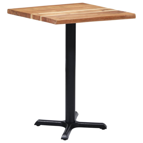 vidaXL Bistrotafelpoot 56x56x72 cm gietijzer zwart afbeelding2 - 1