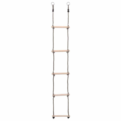 vidaXL Ladder met 5 sporten 210 cm massief grenenhout afbeelding2 - 1
