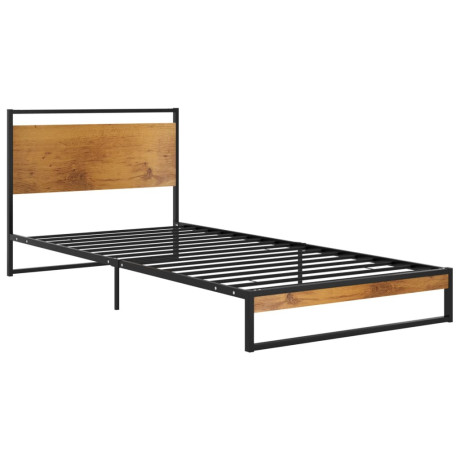 vidaXL Bedframe metaal 90x200 cm afbeelding2 - 1