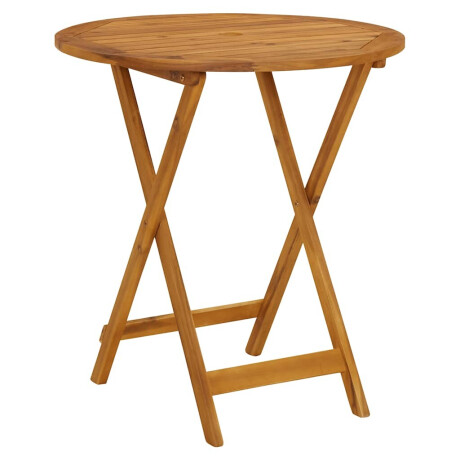 vidaXL Tuintafel inklapbaar 70 cm massief acaciahout afbeelding2 - 1