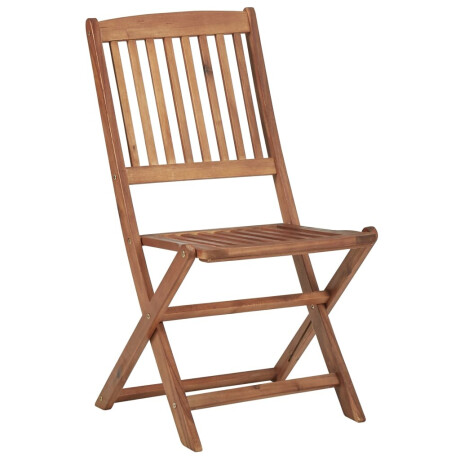 vidaXL Tuinstoelen 2 st inklapbaar massief acaciahout afbeelding2 - 1