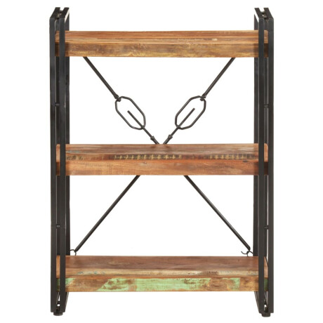 vidaXL Boekenkast met 3 schappen 60x30x80 cm massief gerecycled hout afbeelding2 - 1
