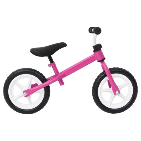 vidaXL Loopfiets met 9,5 inch wielen roze afbeelding2 - 1