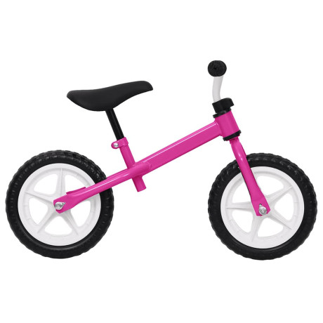 vidaXL Loopfiets met 11 inch wielen roze afbeelding2 - 1