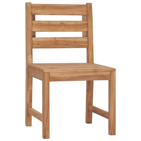 vidaXL Tuinstoelen 2 st massief teakhout afbeelding2 - 1