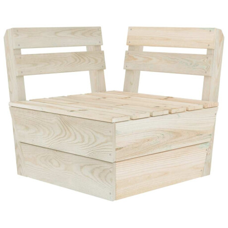 vidaXL Hoekbank sectioneel pallet geïmpregneerd vurenhout afbeelding2 - 1
