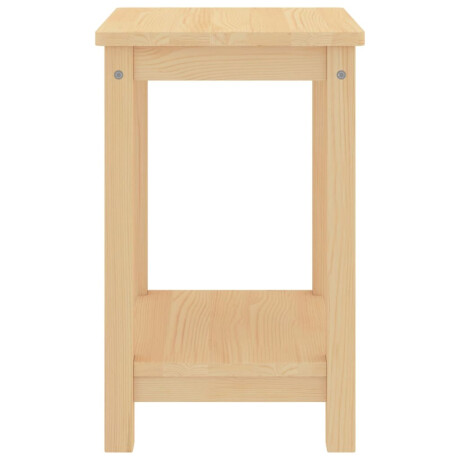 vidaXL Nachtkastje 35x30x47 cm massief grenenhout naturel afbeelding2 - 1