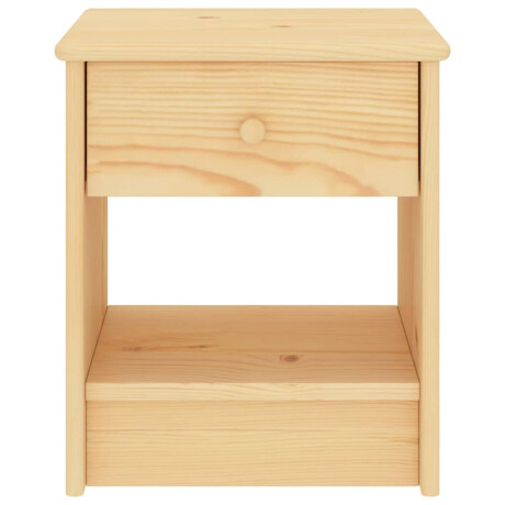 vidaXL Nachtkastje 35x30x40 cm massief grenenhout naturel afbeelding2 - 1