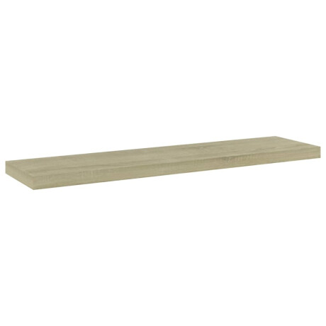 vidaXL Wandschappen 4 st 40x10x1,5 cm bewerkt hout sonoma eikenkleurig afbeelding2 - 1