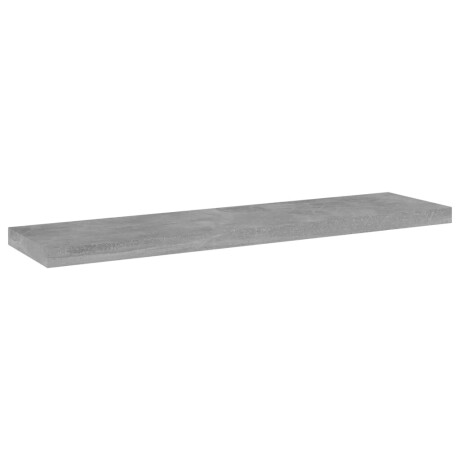 vidaXL Wandschappen 4 st 40x10x1,5 cm bewerkt hout betongrijs afbeelding2 - 1