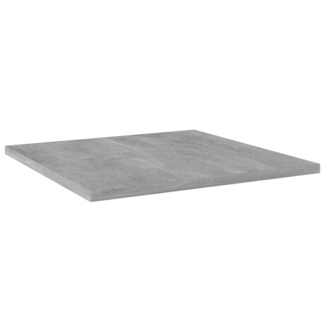 vidaXL Wandschappen 4 st 40x40x1,5 cm bewerkt hout betongrijs afbeelding2 - 1