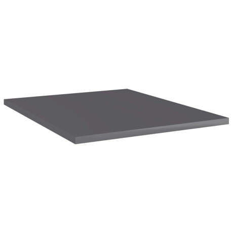 vidaXL Wandschappen 8 st 40x50x1,5 cm bewerkt hout hoogglans grijs afbeelding2 - 1