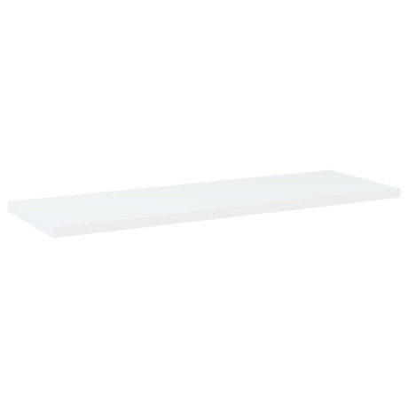 vidaXL Wandschappen 4 st 60x20x1,5 cm bewerkt hout wit afbeelding2 - 1