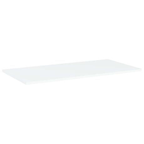 vidaXL Wandschappen 4 st 80x40x1,5 cm bewerkt hout wit afbeelding2 - 1