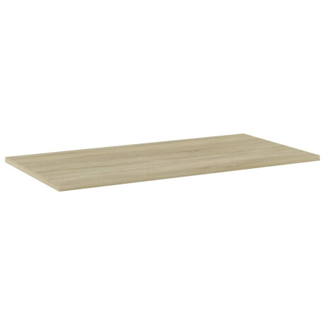 vidaXL Wandschappen 4 st 80x40x1,5 cm spaanplaat sonoma eikenkleurig afbeelding2 - 1
