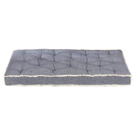 vidaXL Bankkussen pallet 120x80x10 cm blauw afbeelding2 - 1