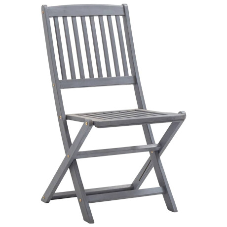 vidaXL Tuinstoelen 6 st inklapbaar massief acaciahout afbeelding2 - 1