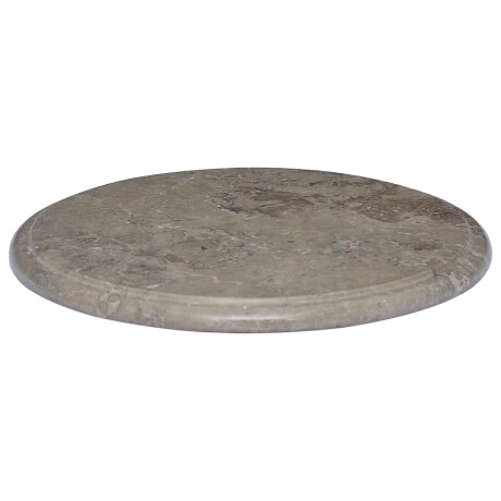 vidaXL Tafelblad Ø40x2,5 cm marmer grijs afbeelding2 - 1