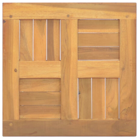 vidaXL Tafelblad vierkant 40x40x2,5 cm massief teakhout afbeelding2 - 1