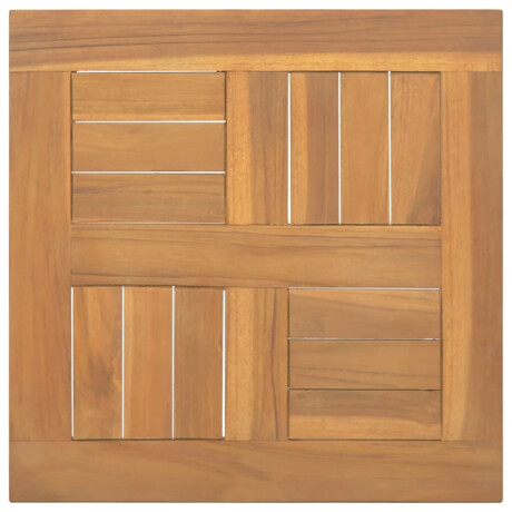 vidaXL Tafelblad vierkant 40x40x2,5 cm massief teakhout afbeelding2 - 1