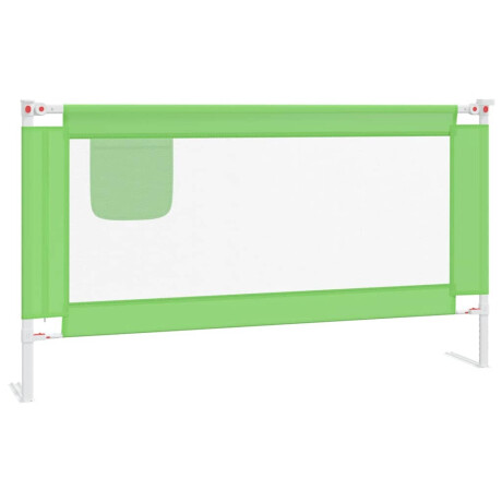 vidaXL Bedhekje peuter 150x25 cm stof groen afbeelding2 - 1