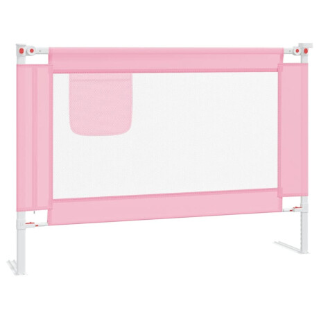 vidaXL Bedhekje peuter 90x25 cm stof roze afbeelding2 - 1