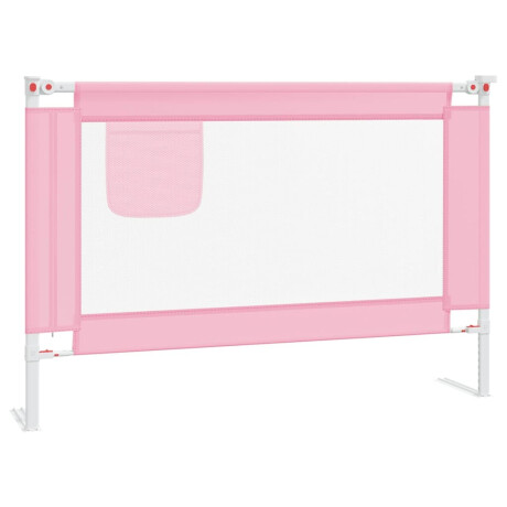 vidaXL Bedhekje peuter 100x25 cm stof roze afbeelding2 - 1