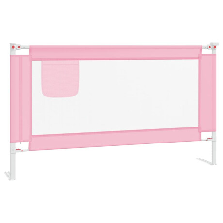 vidaXL Bedhekje peuter 140x25 cm stof roze afbeelding2 - 1