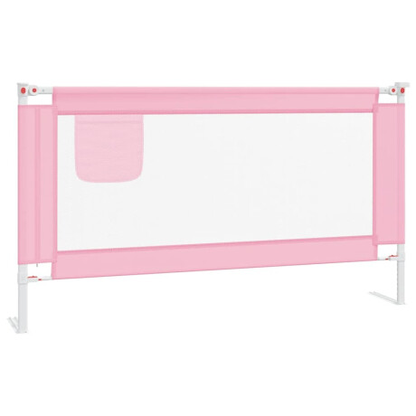 vidaXL Bedhekje peuter 150x25 cm stof roze afbeelding2 - 1