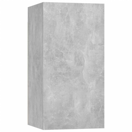 vidaXL Tv-meubel 30,5x30x60 cm bewerkt hout betongrijs afbeelding2 - 1