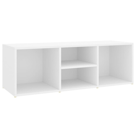 vidaXL Schoenenopbergbank 105x35x35 cm bewerkt hout wit afbeelding2 - 1