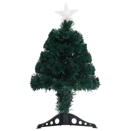 vidaXL Kerstboom met LED en standaard 64 cm glasvezel afbeelding2 - 1