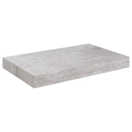 vidaXL Wandschap zwevend 23x23,5x3,8 cm MDF betongrijs afbeelding2 - 1