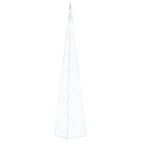 vidaXL Lichtkegel decoratief LED 90 cm acryl koudwit afbeelding2 - 1