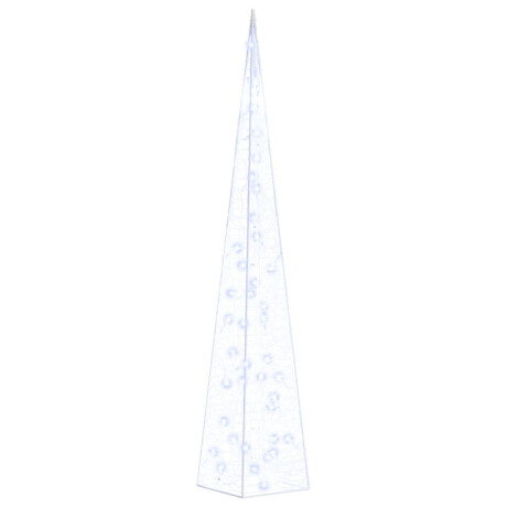 vidaXL Lichtkegel decoratief LED 90 cm acryl blauw afbeelding2 - 1