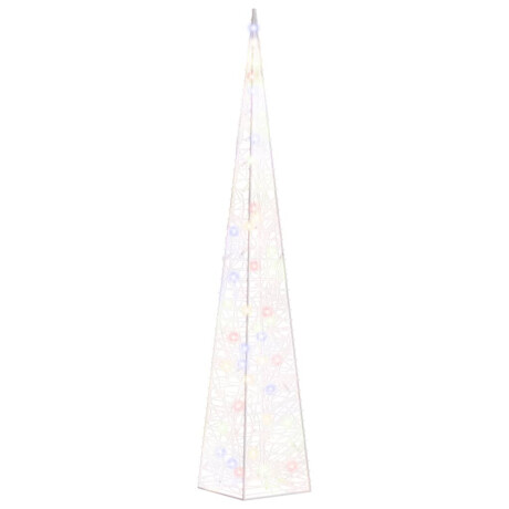 vidaXL Lichtkegel decoratief LED 90 cm acryl meerkleurig afbeelding2 - 1
