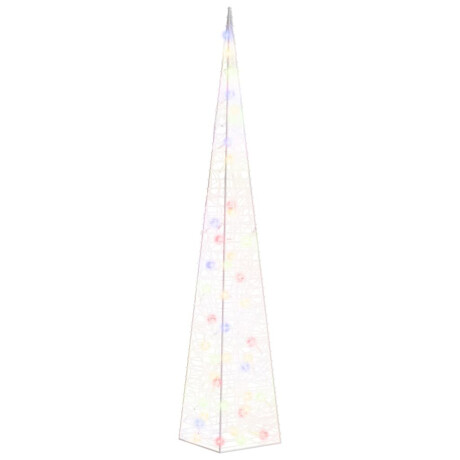 vidaXL Lichtkegel decoratief LED 120 cm acryl meerkleurig afbeelding2 - 1