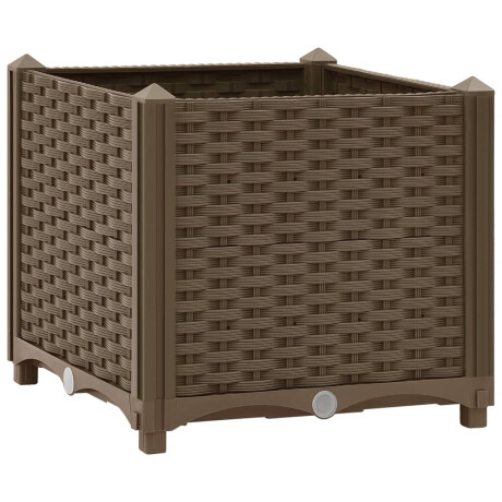vidaXL Plantenbak verhoogd 40x40x38 cm polypropyleen afbeelding2 - 1