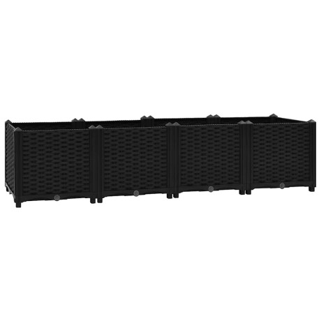 vidaXL Plantenbak verhoogd 160x40x38 cm polypropyleen afbeelding2 - 1