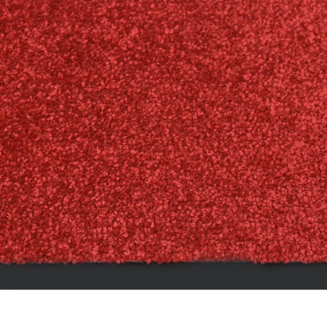 vidaXL Deurmat 40x60 cm rood afbeelding2 - 1